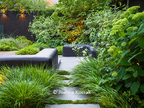 Edge Hill garden. Designer Tom Howard. All Photos © Joanna Kossak