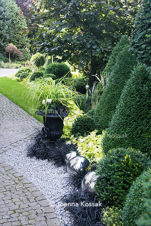 Granite stone path