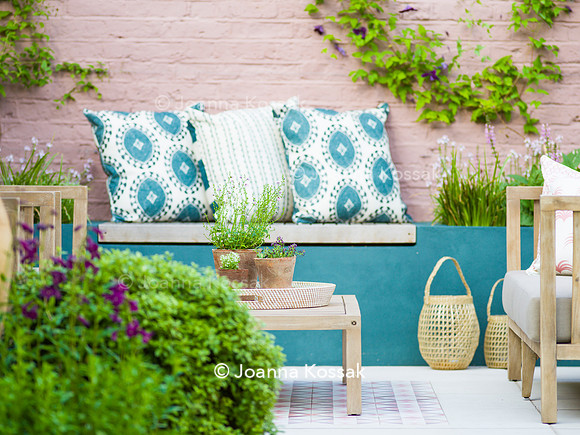 Chiswick Pink Garden, Designer Joanna Archer All Photos © Joanna Kossak