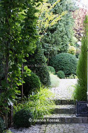 Granite stone steps