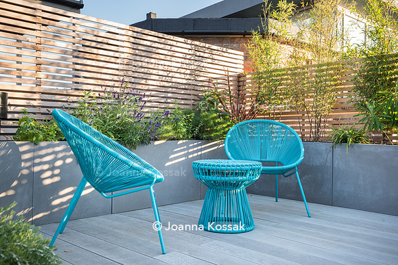 Shoreditch garden. Designed by Tony Woods/ Garden Club London, All Photos © Joanna Kossak
