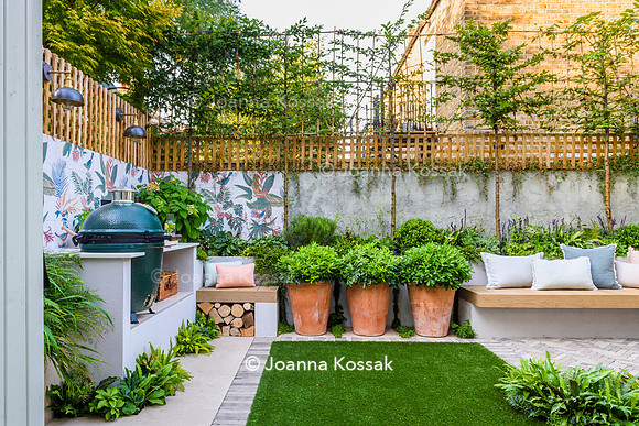 Hottam Rd garden. Designed by Harrington Potter/ Chris Harrington All Photos © Joanna Kossak