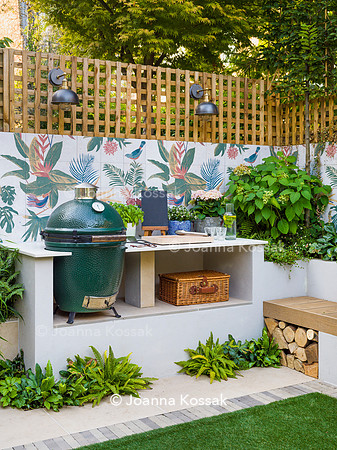 Hottam Rd garden. Designed by Harrington Potter/ Chris Harrington All Photos © Joanna Kossak