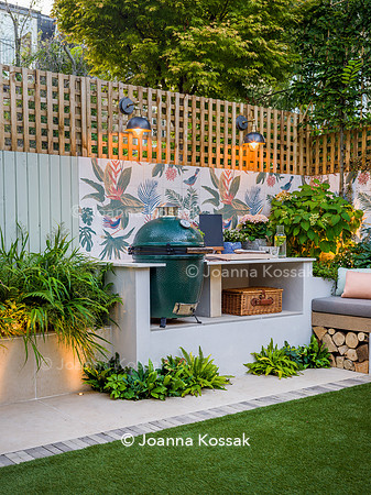 Hottam Rd garden. Designed by Harrington Potter/ Chris Harrington All Photos © Joanna Kossak