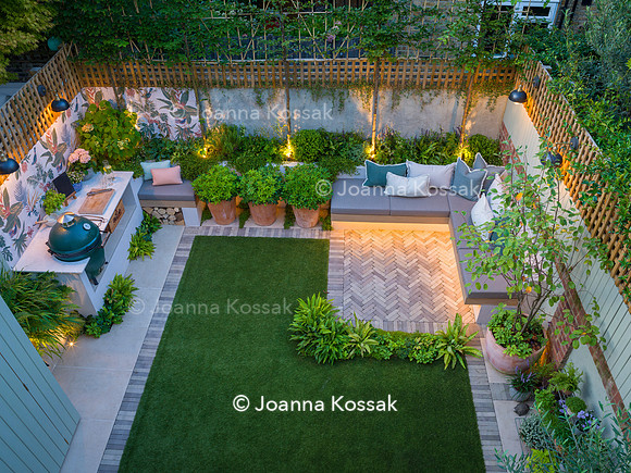 Hottam Rd garden. Designed by Harrington Potter/ Chris Harrington All Photos © Joanna Kossak