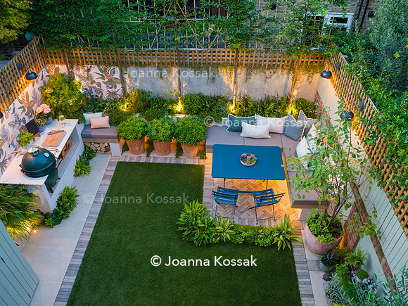 Hottam Rd garden. Designed by Harrington Potter/ Chris Harrington All Photos © Joanna Kossak