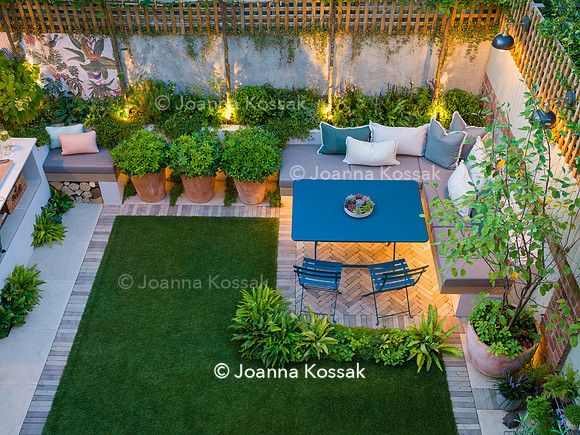 Hottam Rd garden. Designed by Harrington Potter/ Chris Harrington All Photos © Joanna Kossak