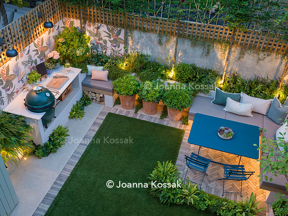 Hottam Rd garden. Designed by Harrington Potter/ Chris Harrington All Photos © Joanna Kossak