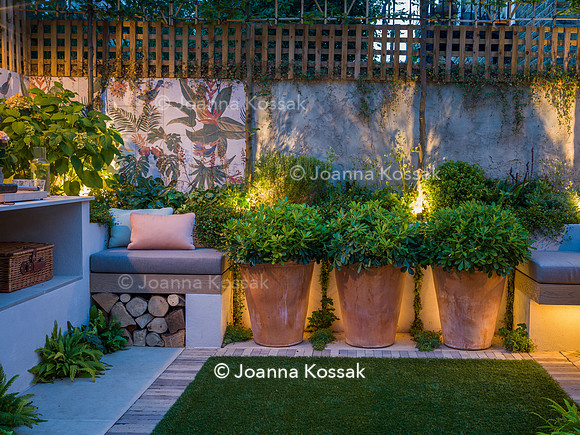Hottam Rd garden. Designed by Harrington Potter/ Chris Harrington All Photos © Joanna Kossak