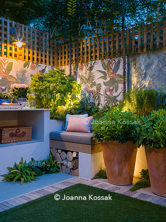 Hottam Rd garden. Designed by Harrington Potter/ Chris Harrington All Photos © Joanna Kossak