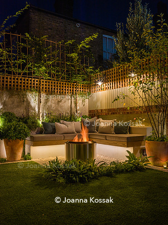 Hottam Rd garden. Designed by Harrington Potter/ Chris Harrington All Photos © Joanna Kossak