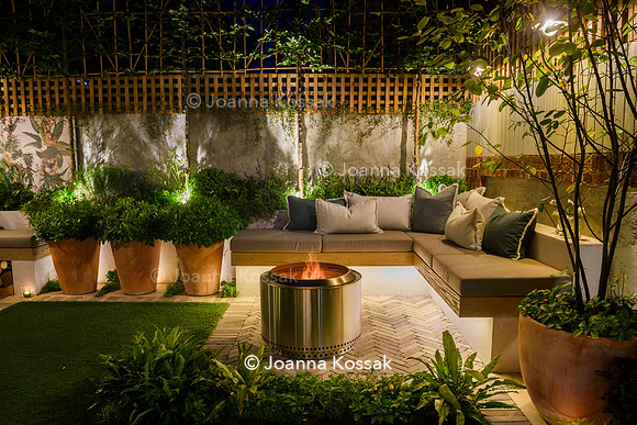 Hottam Rd garden. Designed by Harrington Potter/ Chris Harrington All Photos © Joanna Kossak