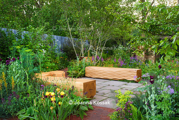 The Octavia Hill Garden by Blue Diamond with the National Trust