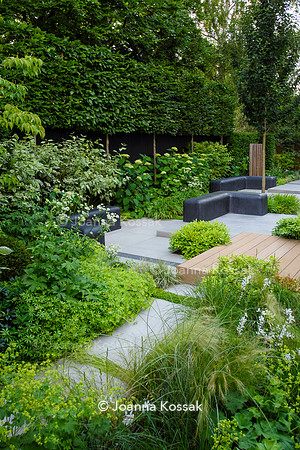 Edge Hill garden. Designer Tom Howard. All Photos © Joanna Kossak
