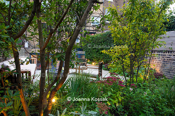 Clapham garden. Designed by Garden Club London, All Photos © Joanna Kossak