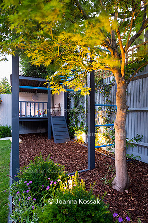 Small family garden in Ealing. Designed by Chris Harrington, All Photos © Joanna Kossak