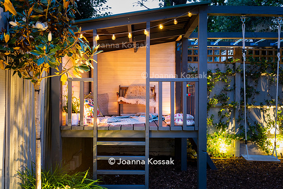Small family garden in Ealing. Designed by Chris Harrington, All Photos © Joanna Kossak