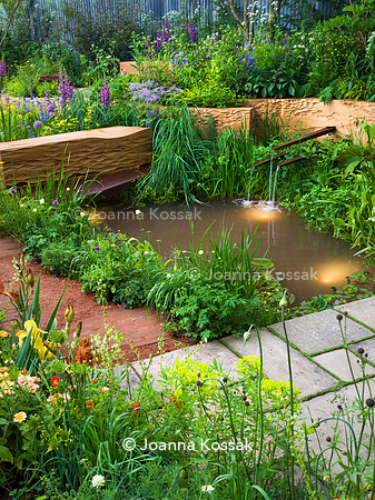 The Octavia Hill Garden by Blue Diamond with the National Trust