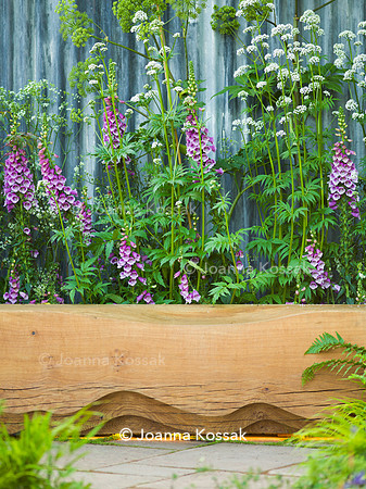 The Octavia Hill Garden by Blue Diamond with the National Trust