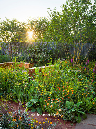 The Octavia Hill Garden by Blue Diamond with the National Trust