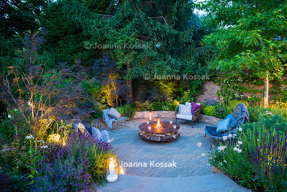 Family garden in Surrey