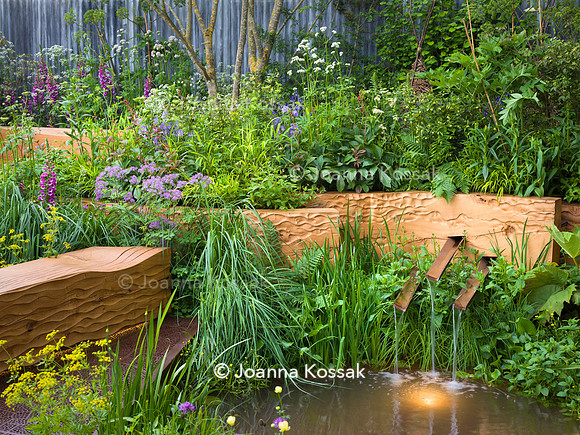 The Octavia Hill Garden by Blue Diamond with the National Trust