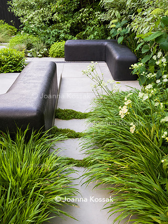 Edge Hill garden. Designer Tom Howard. All Photos © Joanna Kossak